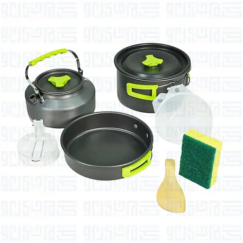 ست ظروف سفری آلومینیوم مدل TZ301